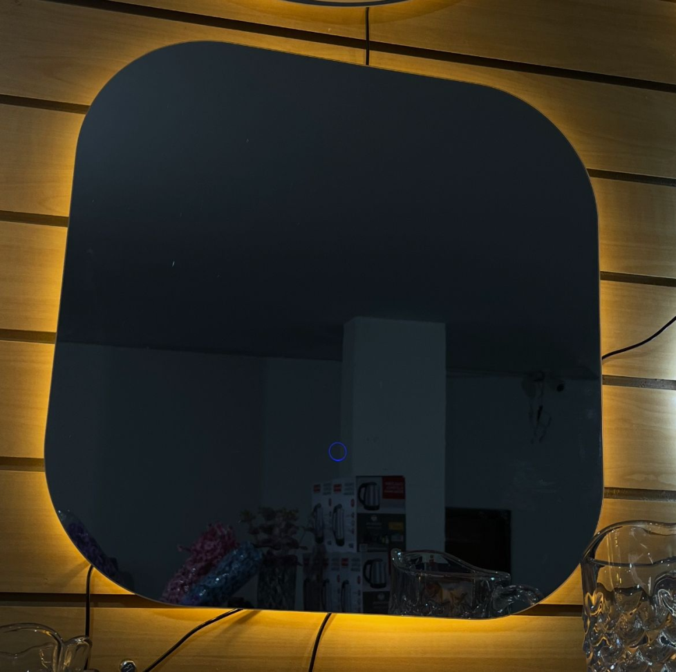 ESPELHO SEM MOLDURA (COM LED) - 50 CM