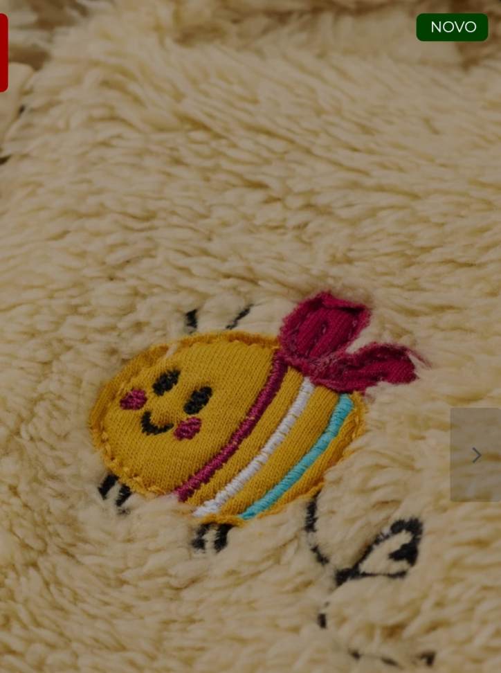 Conjunto peluciado jaqueta e calça P e M - #1