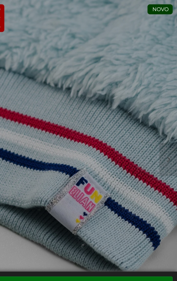 Conjunto peluciado jaqueta e calça P e M - #1