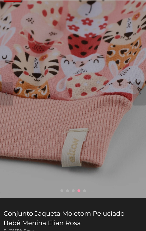 Jaqueta moletom peluciado tam p - #3