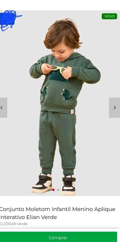 Conjunto infantil de moletom tam 1 e 3 - #2