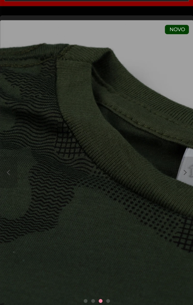 Camisa manga longa infantil cinza e verde - #3