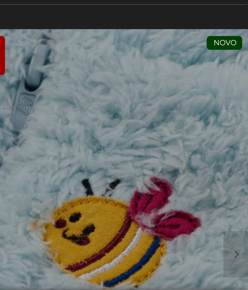 Conjunto peluciado jaqueta e calça P e M - #1