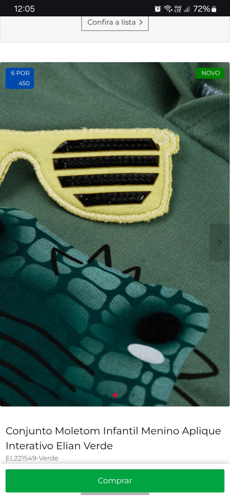 Conjunto infantil de moletom tam 1 e 3 - #3