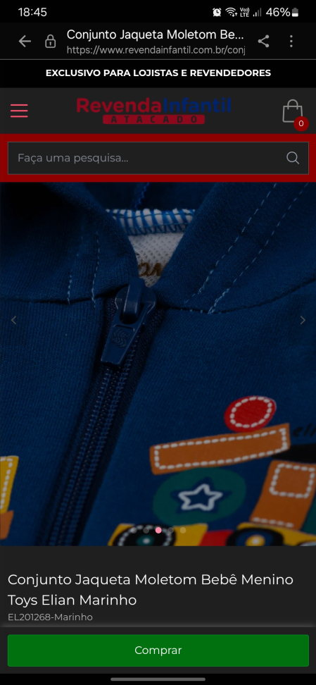 Conjunto moletom infantil tam P M e G - #4