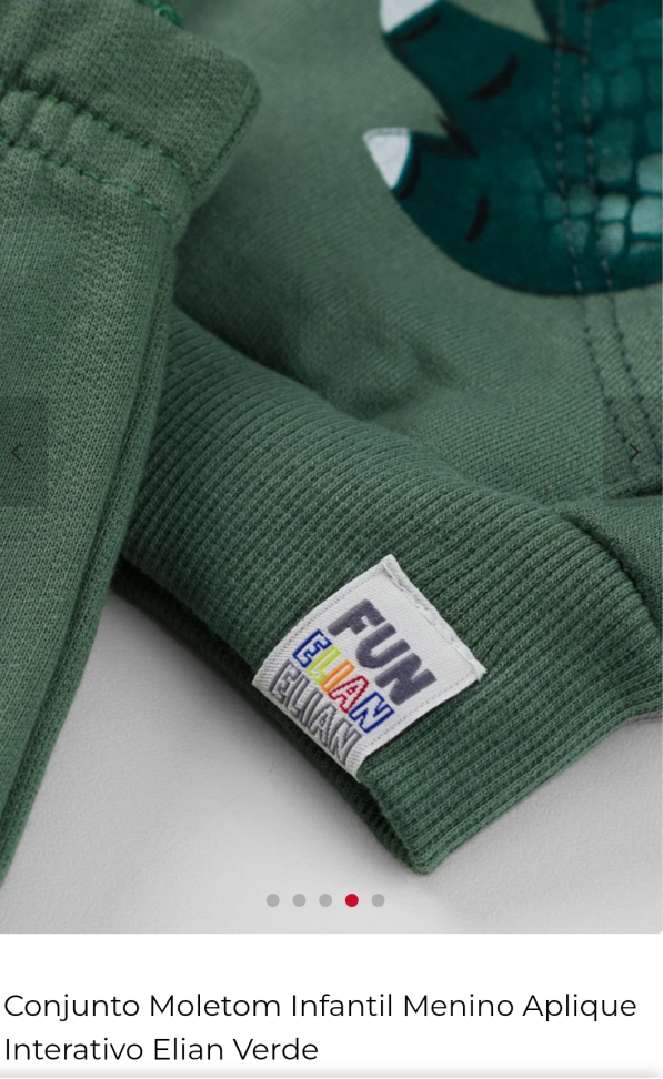 Conjunto infantil de moletom tam 1 e 3 - #5