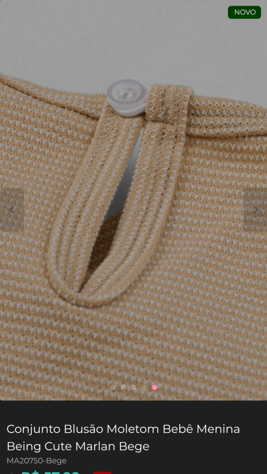 Conjunto infantil menina Me G - #3