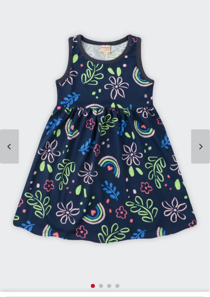 Vestido verão tamanho azul marinho estampado e rosa estampado6 e 10 - #2