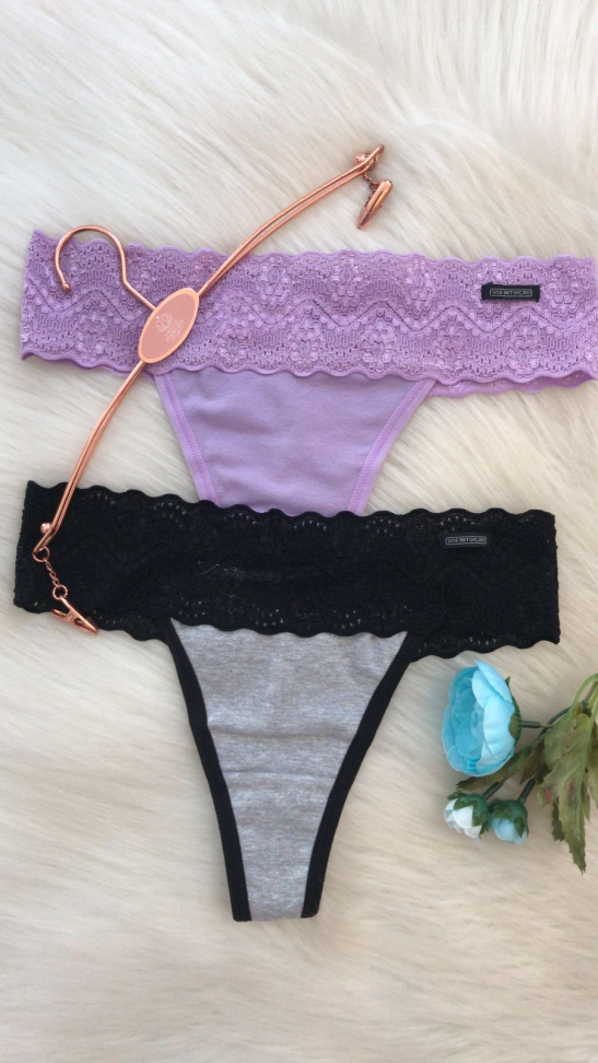 Calcinha Fio Algodão - #1