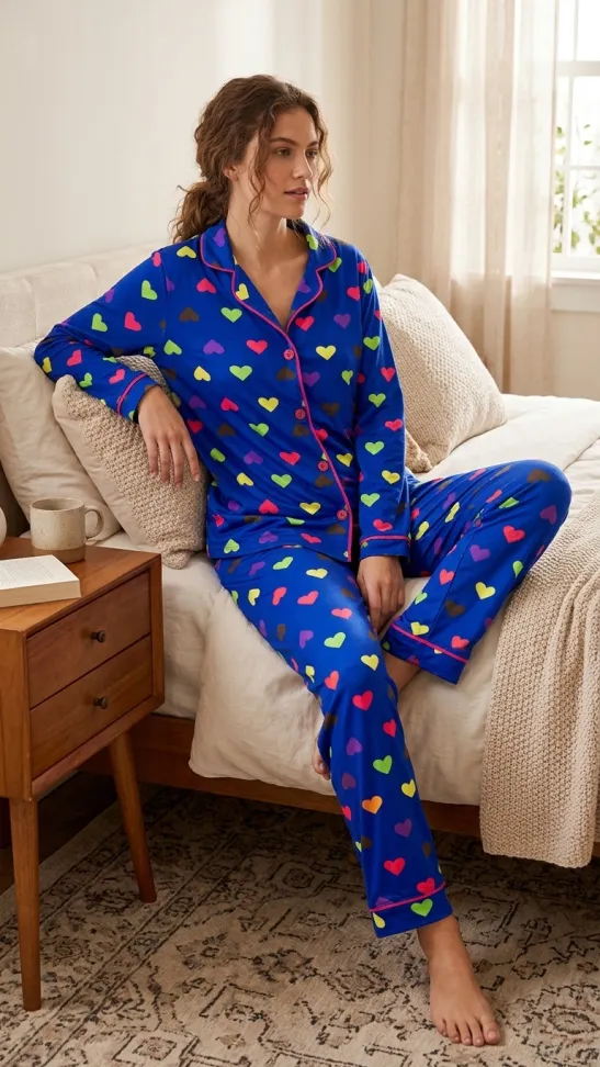 Pijama Americano Longo Suede - #3