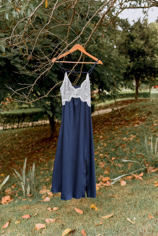 Camisola Longa Acetinada - #3