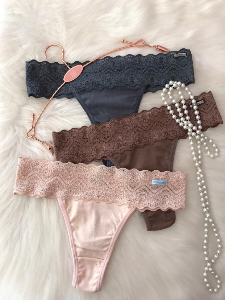 Calcinha Fio Algodão - #1