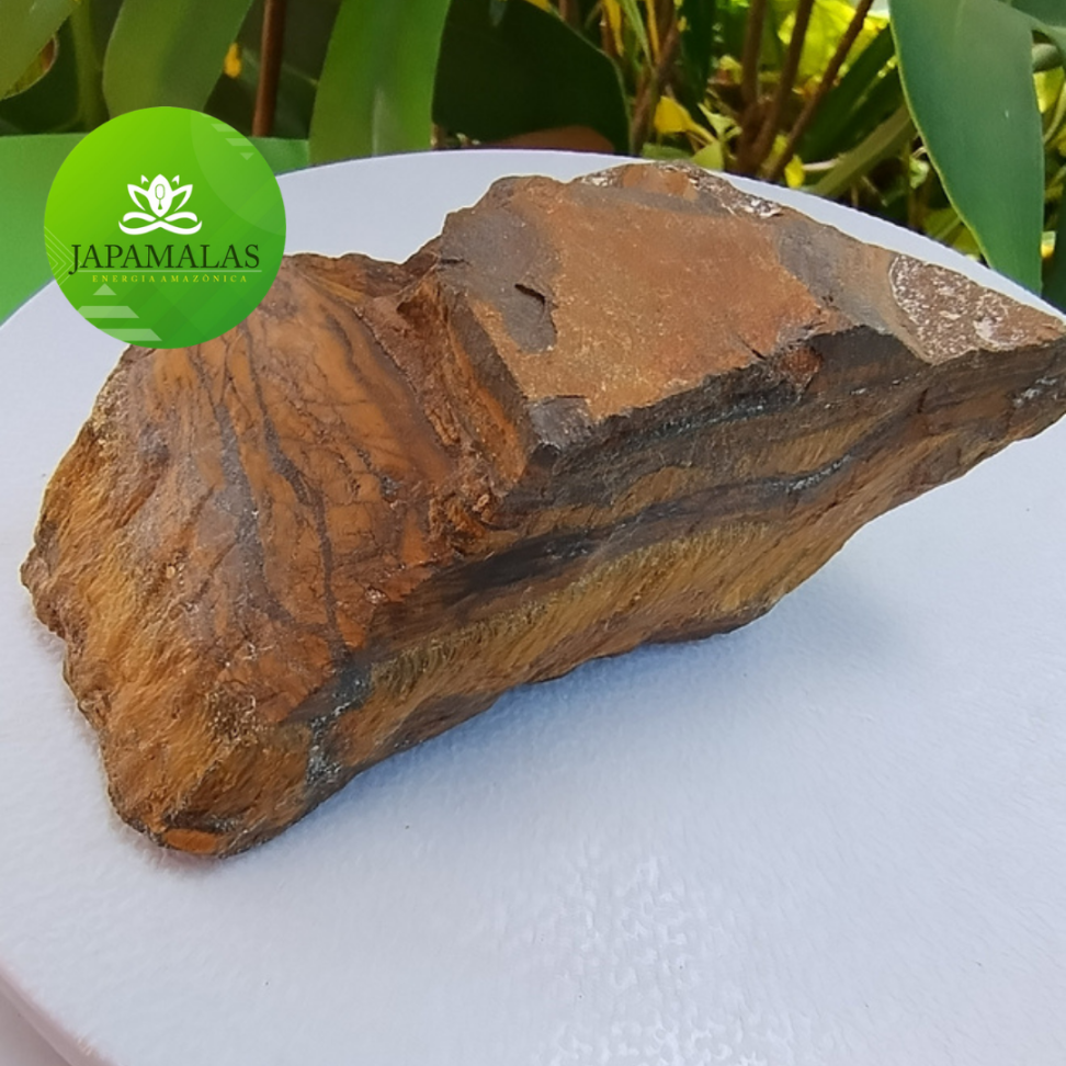 Pedra Decorativa Olho de Tigre Bruto - #7