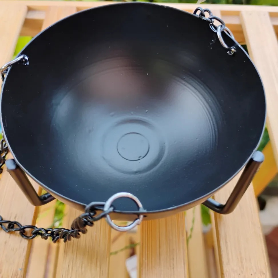 Turíbulo Tipo Indiano Aberto Para Defumação 10cm