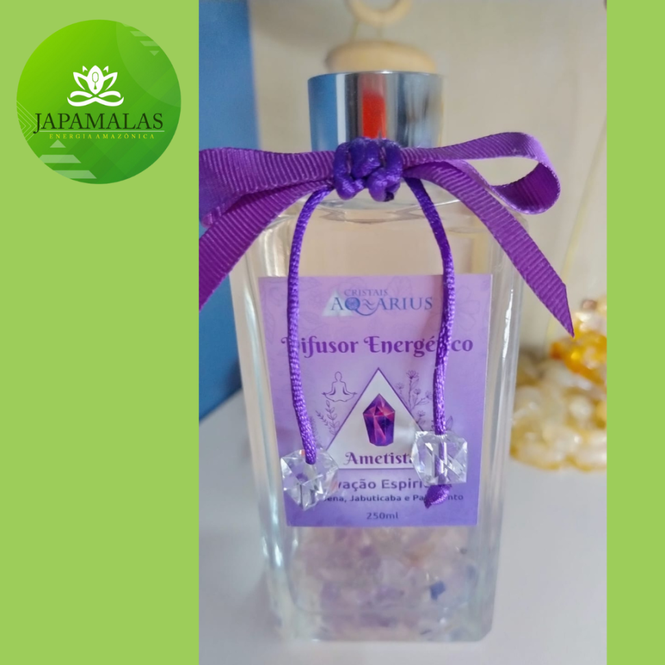 Difusor Energético – Ametista (Elevação Espiritual) - #2