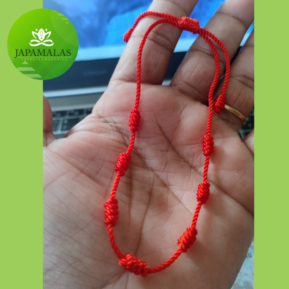 Pulseira 7 Nós Vermelha – O Amuleto da Proteção e Prosperidade - #2