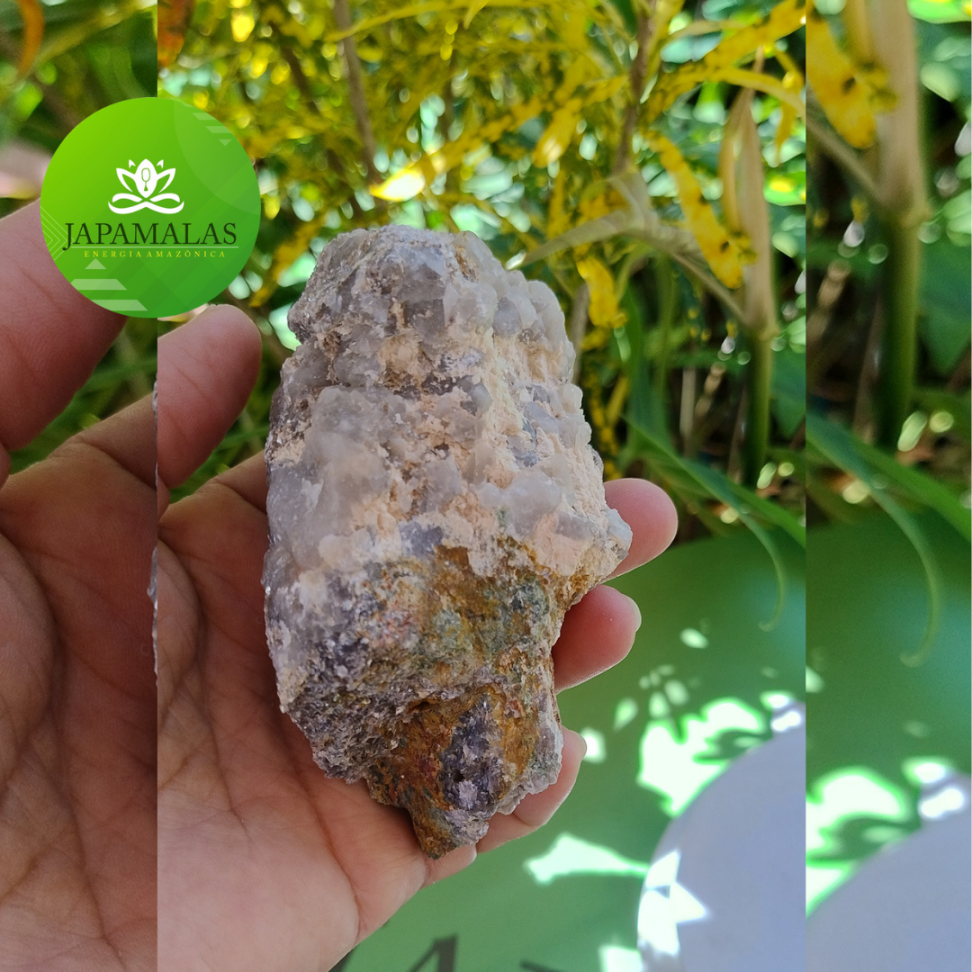 Matriz de Lepidolita com Quartzo e Turmalina – Peça de Coleção (395g) - #6