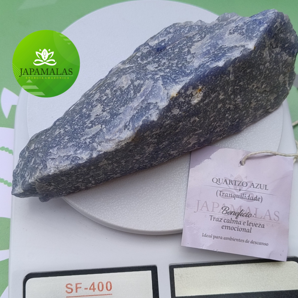 Pedra Decorativa Quartzo Azul - #6
