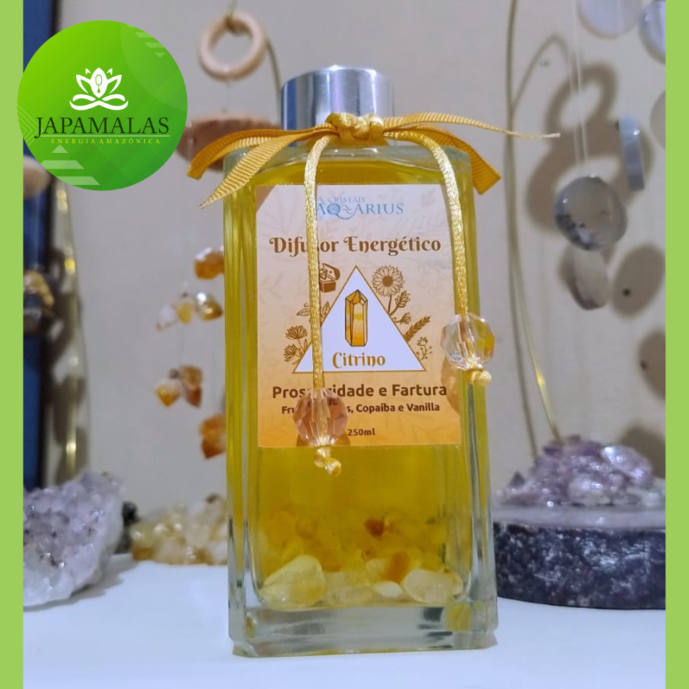 Difusor Energético – Citrino (Prosperidade e Fartura) - #4