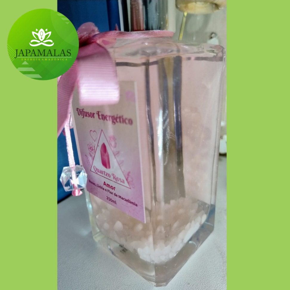 Difusor Energético – Quartzo Rosa (Amor) - #2