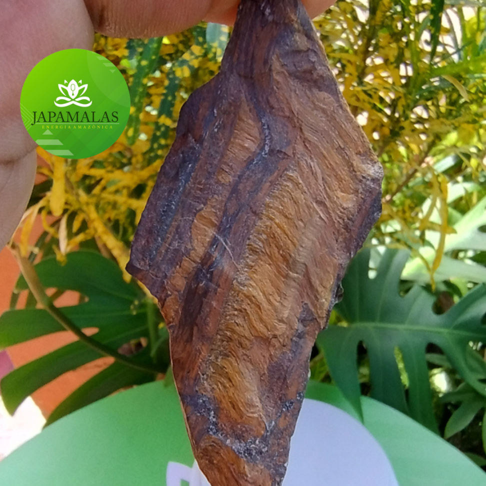 Pedra Decorativa Olho de Tigre Bruto - #3