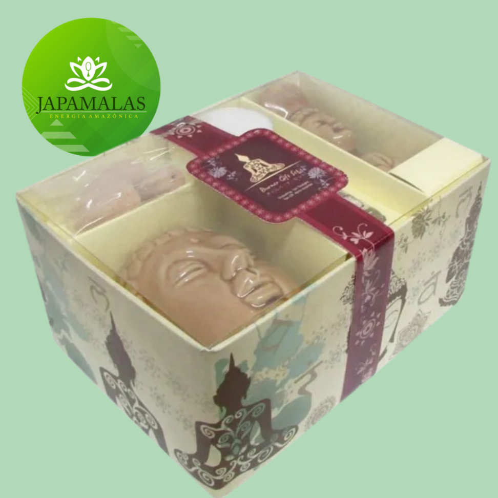 Kit Buda Serenidade – Rechaud de Cerâmica com Baunilha Premium & Incensário - #4