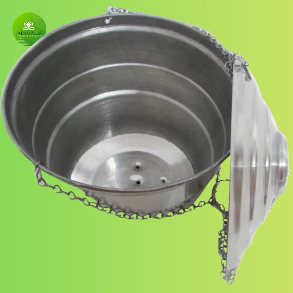 Turíbulo de Metal Defumador (G 15cm)Purificação Profunda - #3