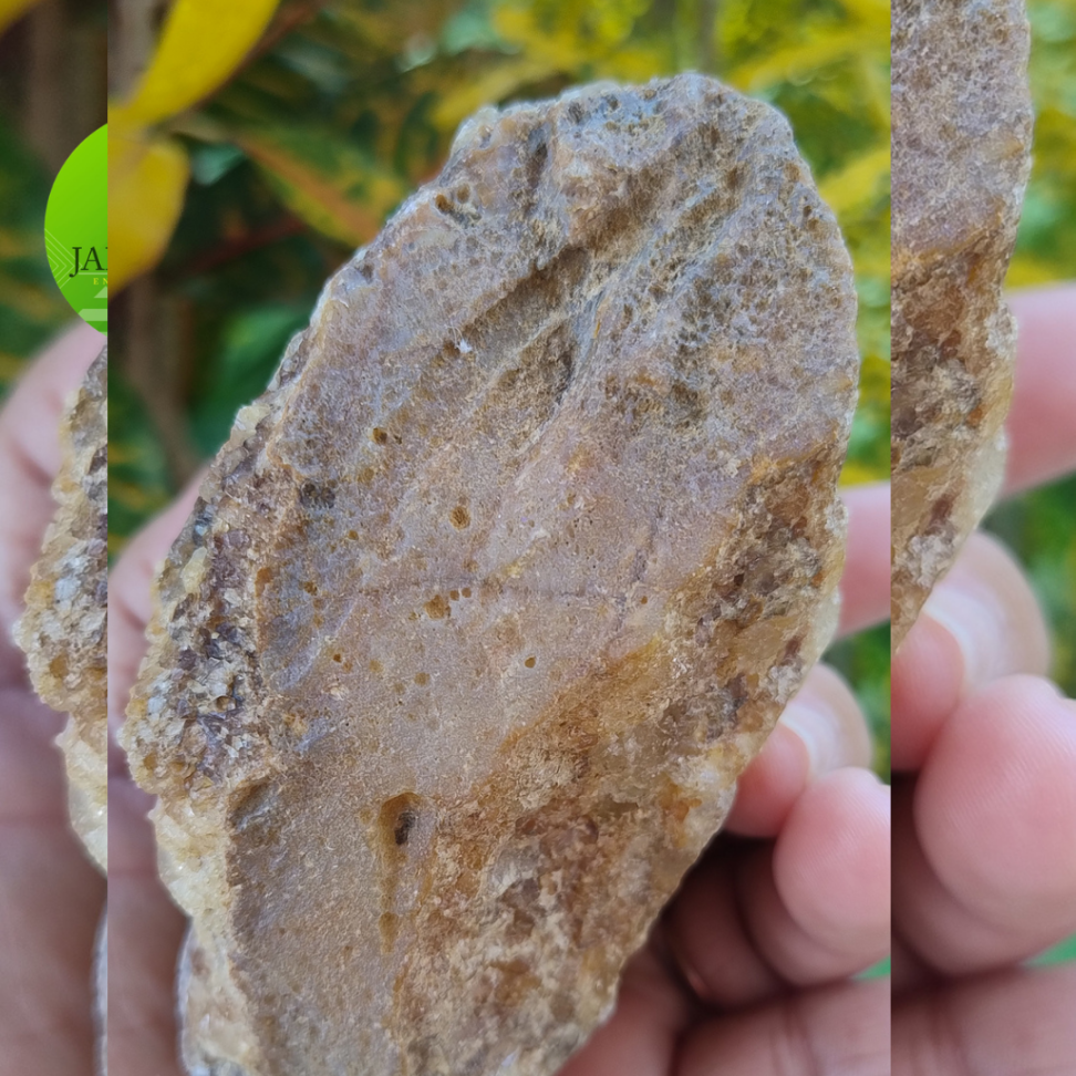 Lote Exclusivo de Calcedônia com Quartzo Bruto Natural – Duas Peças de Coleção - #7