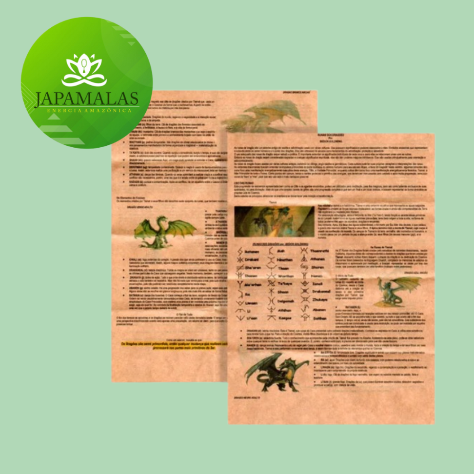 Jogo de Runas do Dragão - 27 Runas em Sementes + Folheto Explicativo - #8