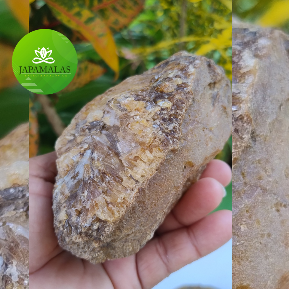 Lote Exclusivo de Calcedônia com Quartzo Bruto Natural – Duas Peças de Coleção - #8