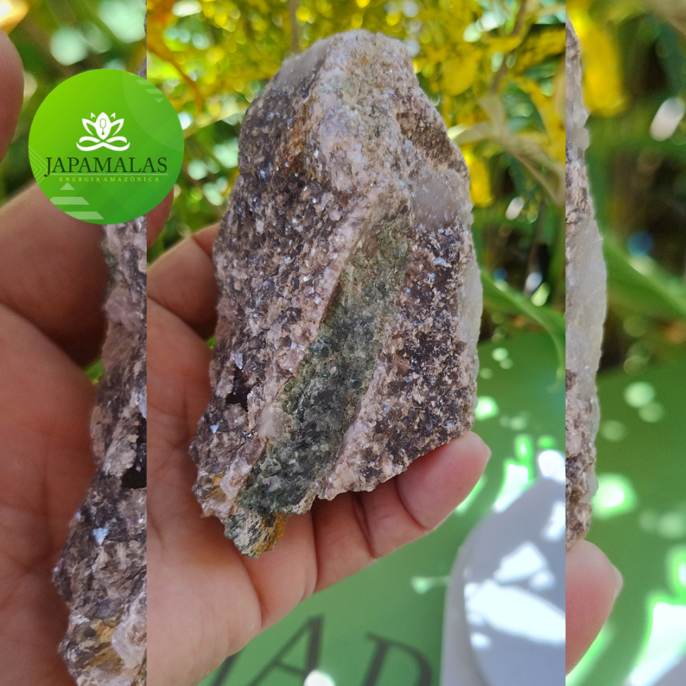 Matriz de Lepidolita com Quartzo e Turmalina – Peça de Coleção (395g) - #8