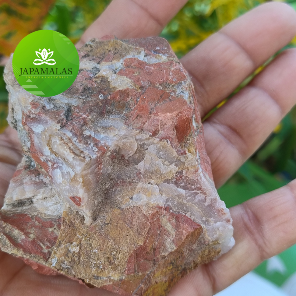 Jaspe Brecha Bruto Natural – Força e Estabilidade em uma Peça Única (218g) - #6