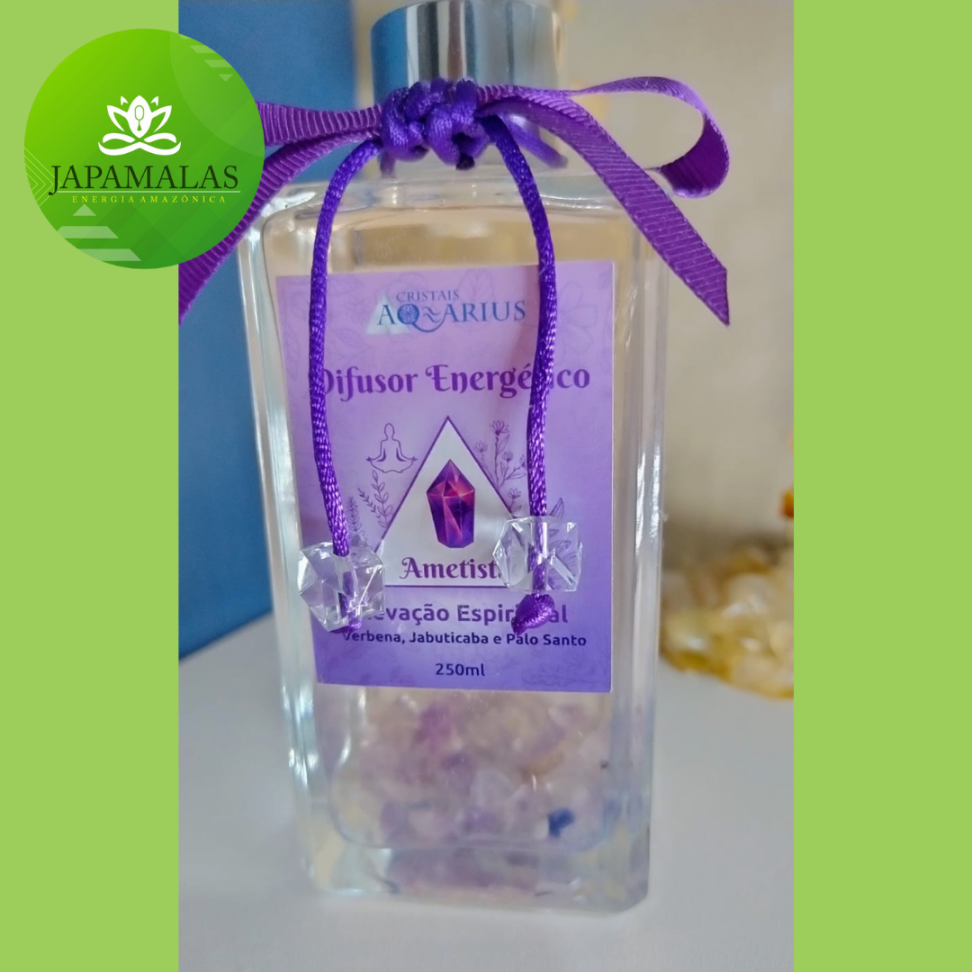 Difusor Energético – Ametista (Elevação Espiritual) - #3