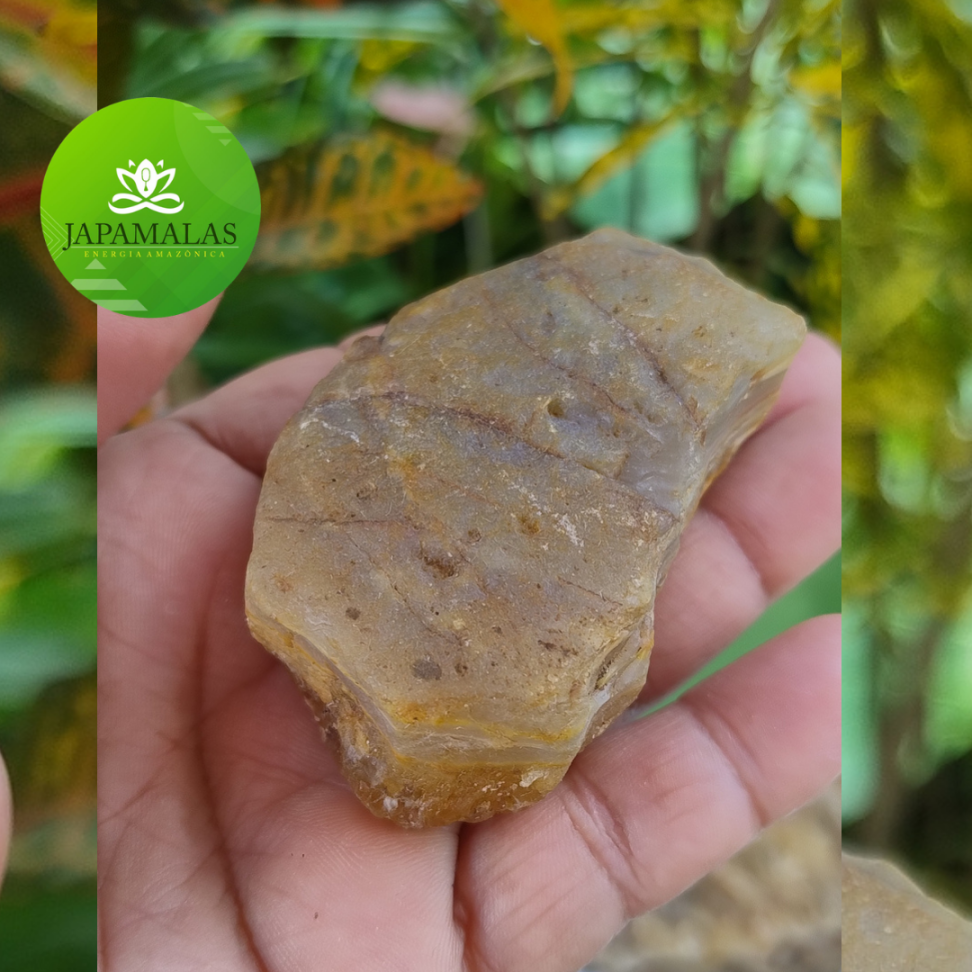 Lote Exclusivo de Calcedônia com Quartzo Bruto Natural – Duas Peças de Coleção - #3