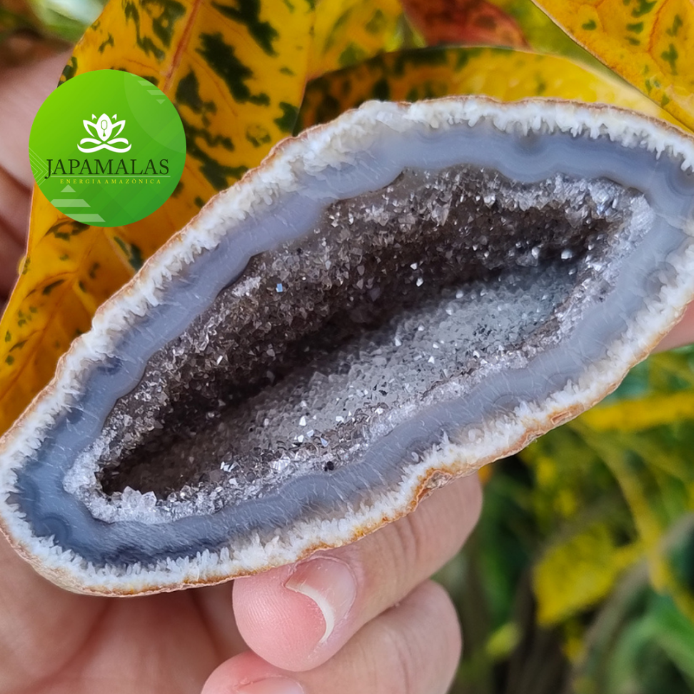 Geodo de Ágata com interior de Quartzo - #5
