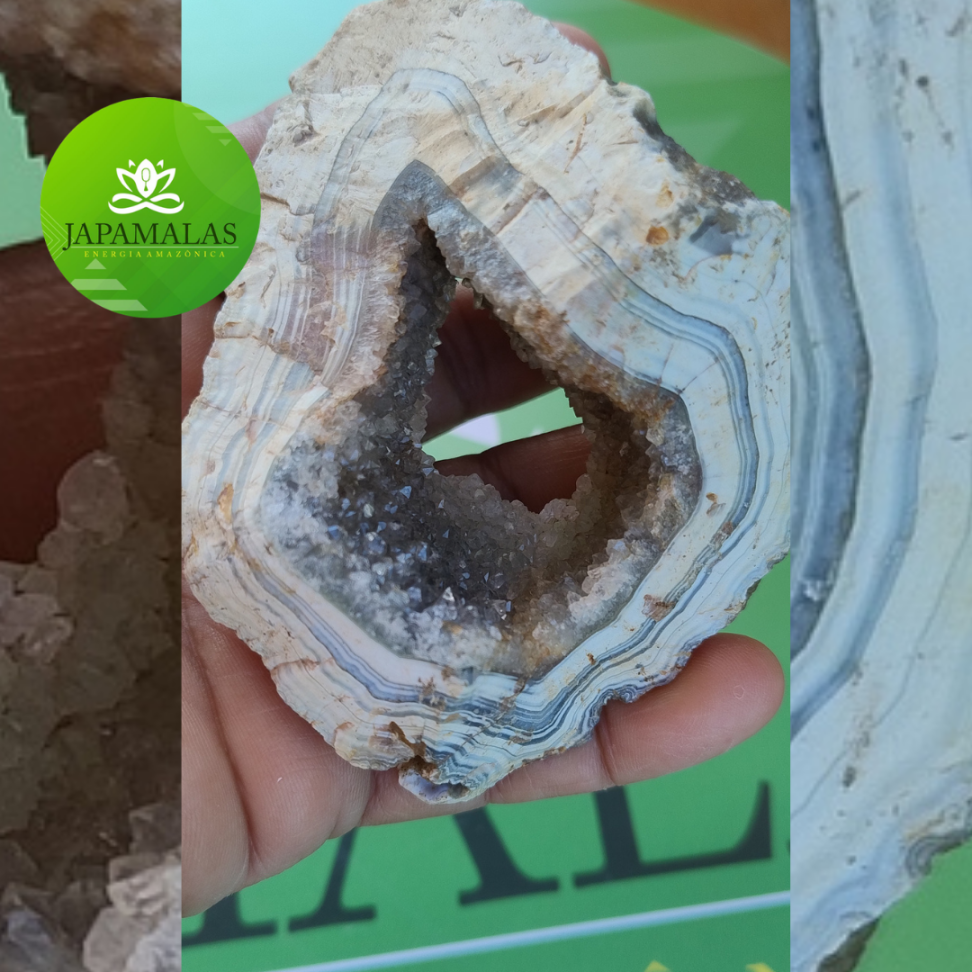 Pedra Decorativa Geodo de Ágata – Harmonia