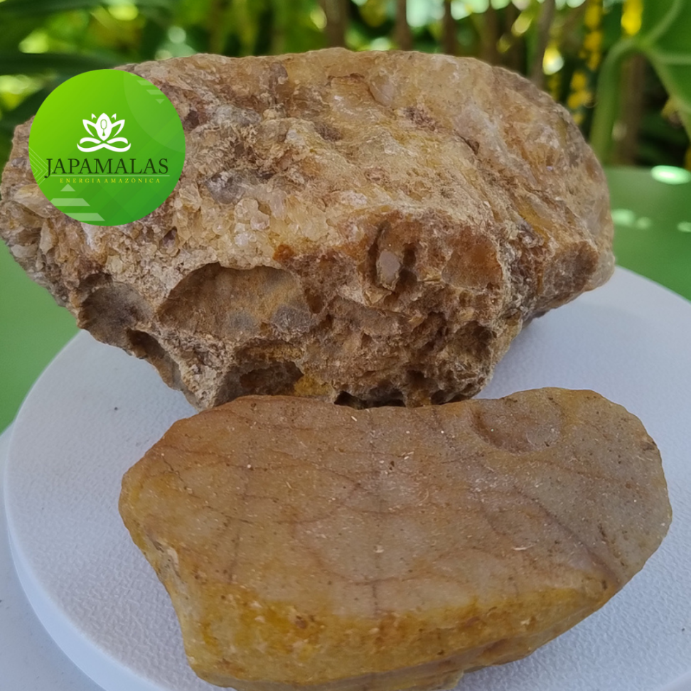 Lote Exclusivo de Calcedônia com Quartzo Bruto Natural – Duas Peças de Coleção