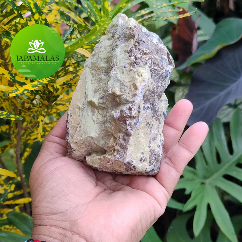 Pedras Decorativa Serpentina com Pirita