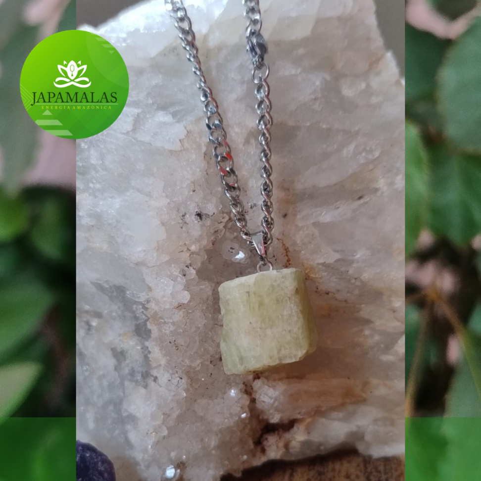 COLARES 100% EM AÇO COM PEDRAS  BRUTAS NATURAIS  ( Drusas e Geodos ) - #44