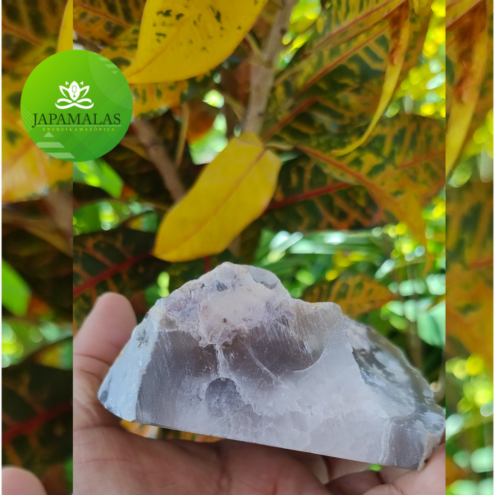 Chapa de Geodo de Ágata com Quartzo Natural – 608g