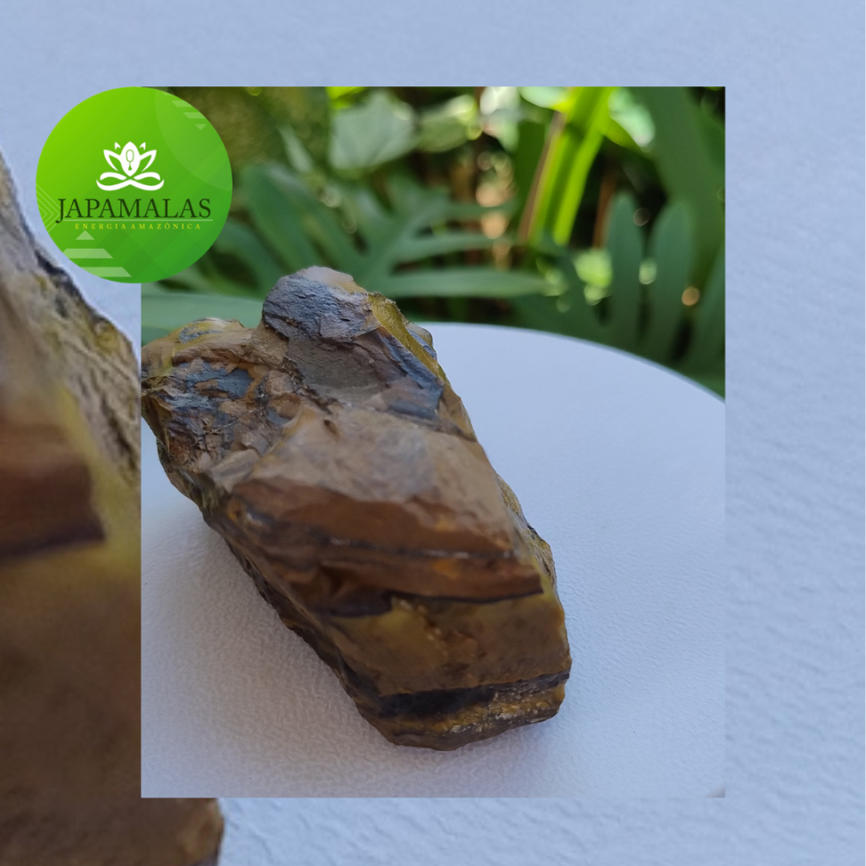 Pedra Decorativa Olho de Tigre Bruto - #4
