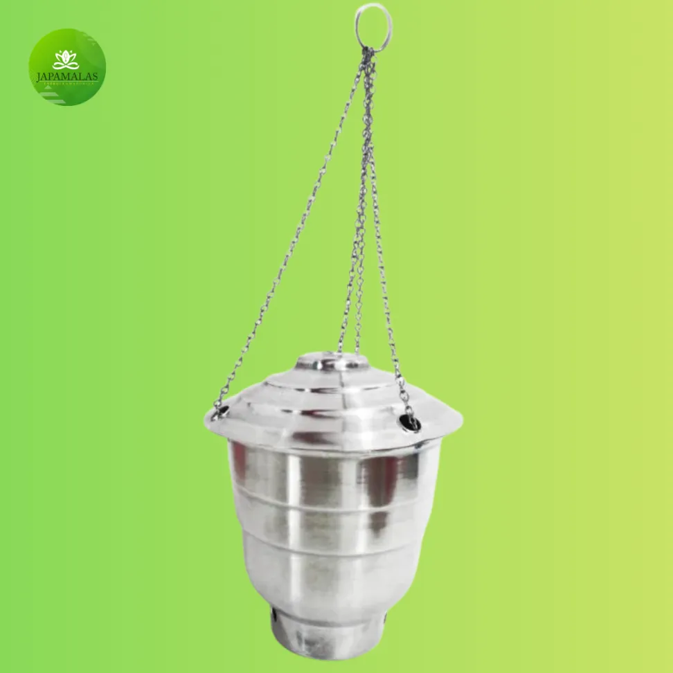 Turíbulo de Metal Defumador (G 15cm)Purificação Profunda