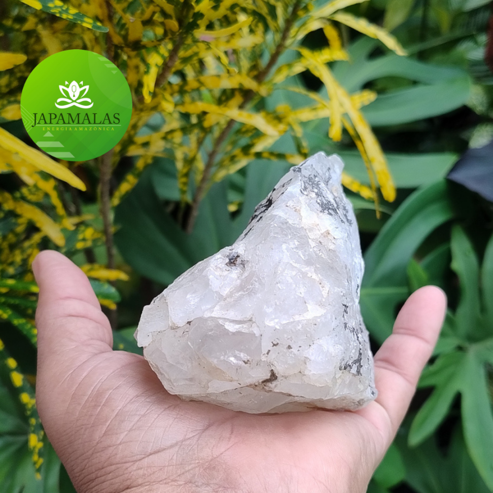 Pedra Decorativa Quartzo com Turmalina Negra - #3