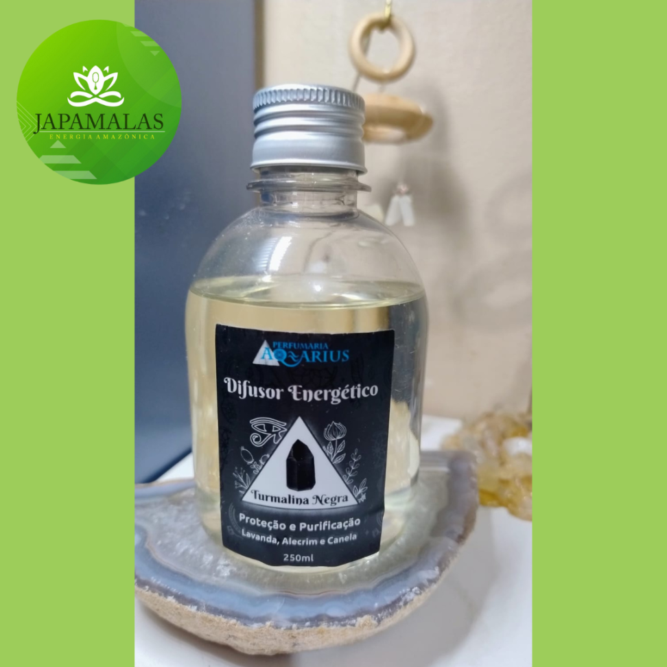 Refil Difusor Energético Turmalina Negra – Proteção e Purificação (Lavanda, Alecrim e Canela) - #2