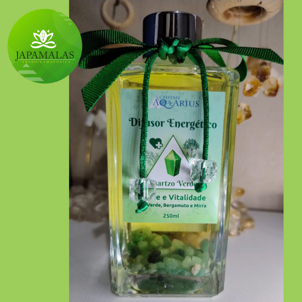 Difusor Energético – Quartzo Verde (Saúde e Vitalidade) - #3