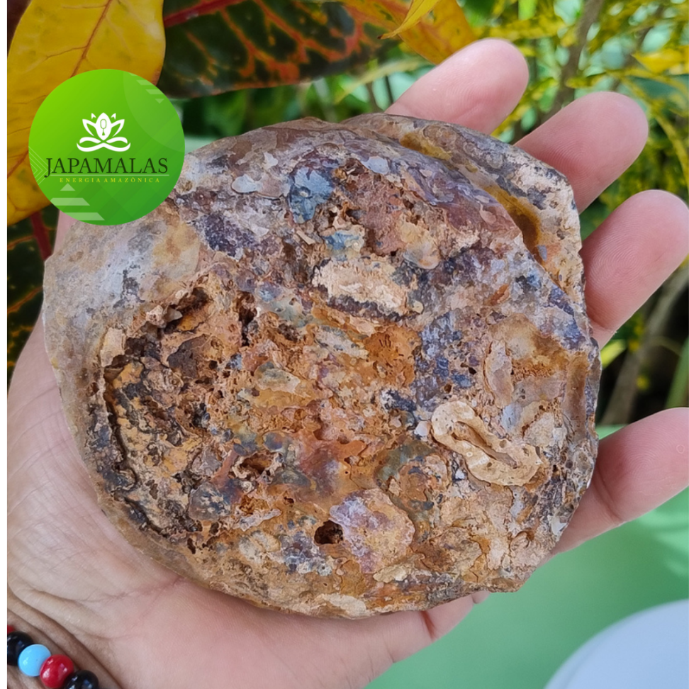 Geodo Natural de Ágata com Cristalização de Quartzo - #9