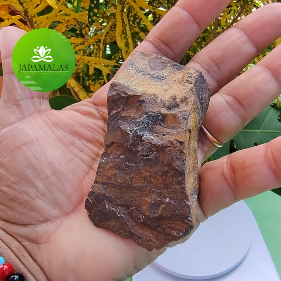 Pedra Decorativa Olho de Tigre Bruto - #5