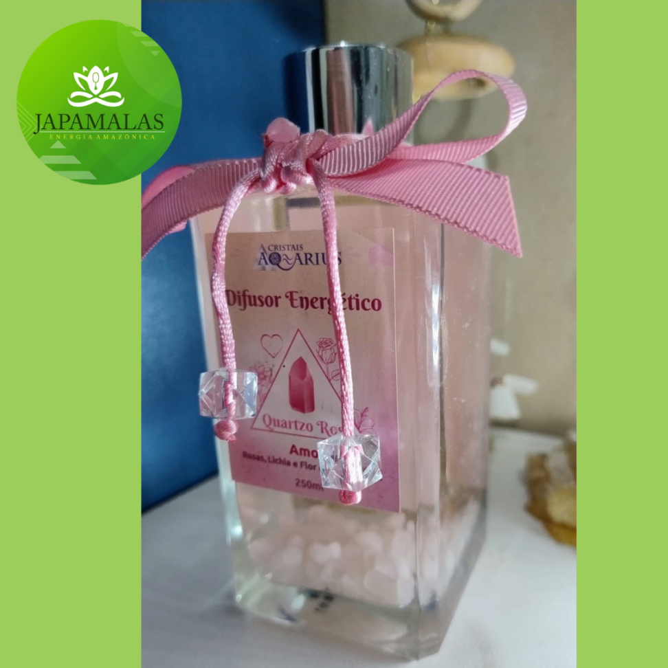 Difusor Energético – Quartzo Rosa (Amor) - #3