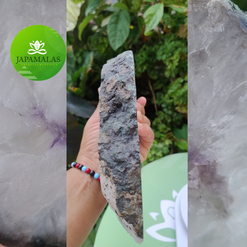 Pedra Decorativa Ametista com Cristal - #4