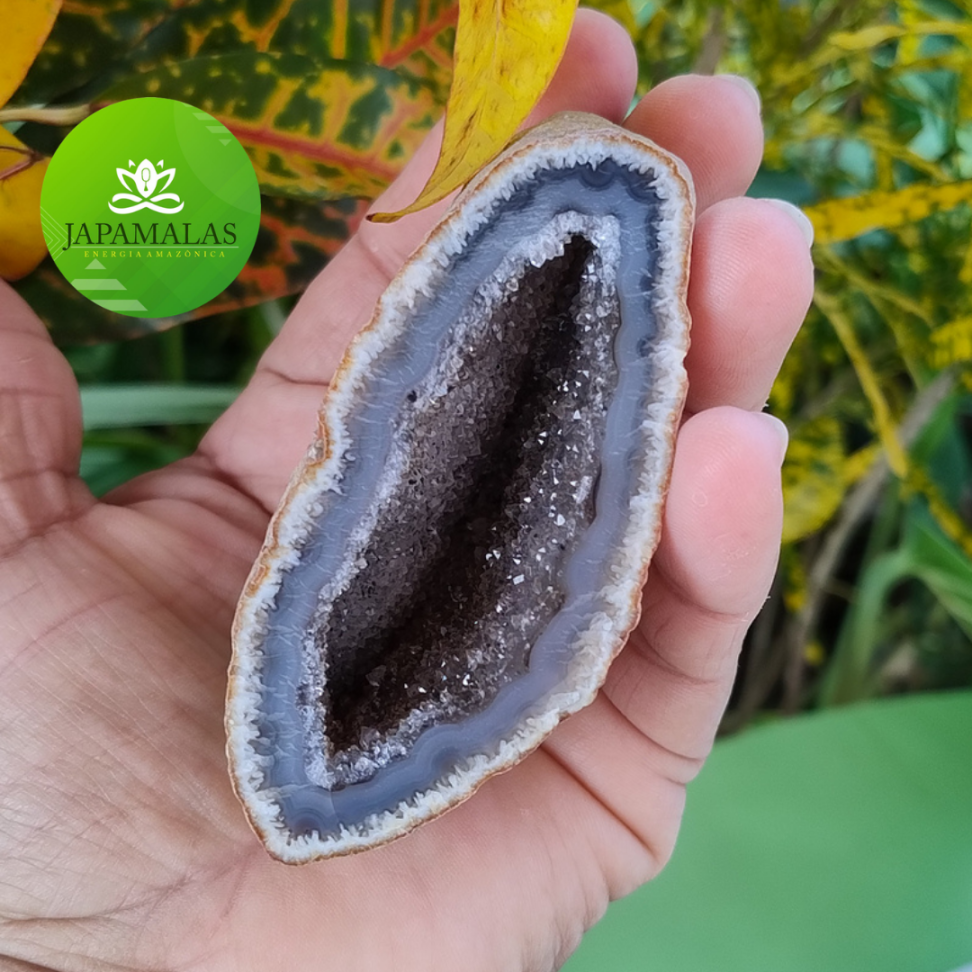 Geodo de Ágata com interior de Quartzo - #4